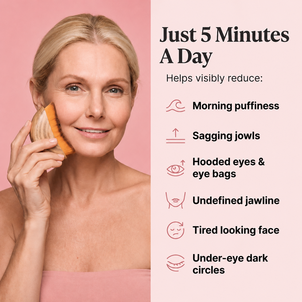 Arbeautique Lymphatic Face Brush