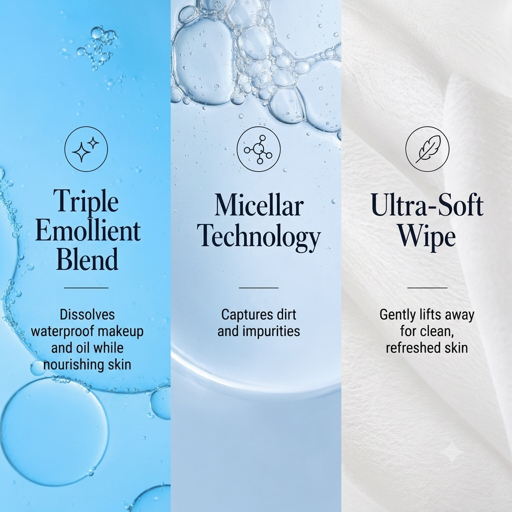 Asian Beauty Makeup Melt Wipes